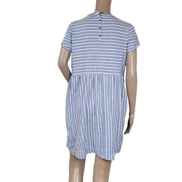 Loft Textured Mini Pocket Tee Dress - Picture 3 of 4